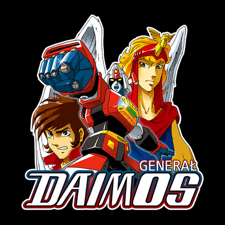 Koszulka Czarna - Generał Daimos - WYBIERZ KOLOR KOSZULKI I FASON