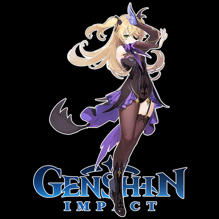 Torba z uszami - Genshin Impact - Fischl