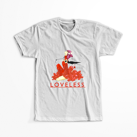 Koszulka Biała Loveless - WYBIERZ KOLOR KOSZULKI I FASON