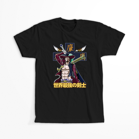 Koszulka Czarna One Piece - WYBIERZ KOLOR KOSZULKI I FASON