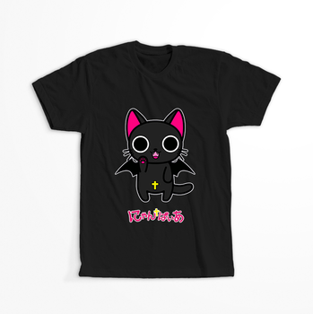 Koszulka Czarna Nyanpire WYBIERZ KOLOR KOSZULKI I FASON