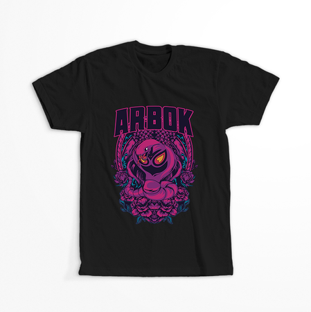 Koszulka Czarna - Pokemon x Naruto - WYBIERZ KOLOR KOSZULKI I FASON