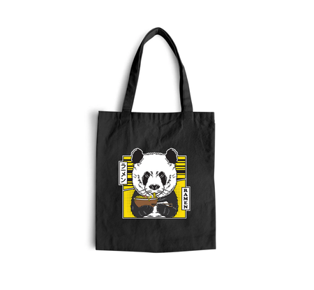 Torba z uszami z Panda ramen