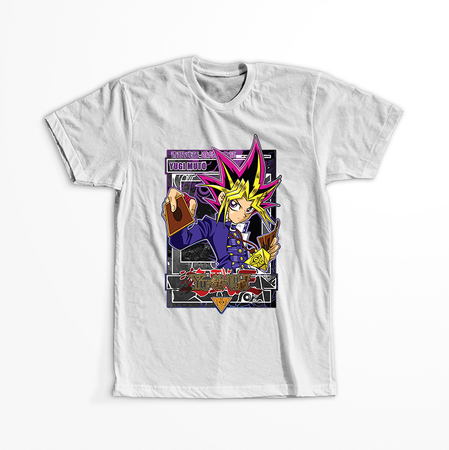Koszulka Biała Yu-Gi-Oh! - WYBIERZ KOLOR KOSZULKI I FASON