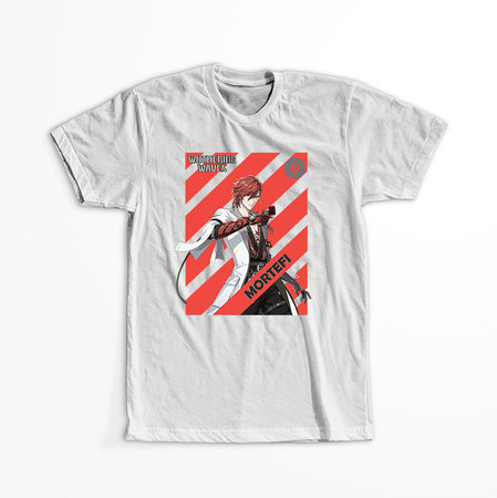 Koszulka Biała Wuthering Waves - WYBIERZ FASON I KOLOR KOSZULKI 