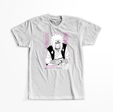 Koszulka Biała Naruto / Boruto - WYBIERZ KOLOR KOSZULKI I FASON