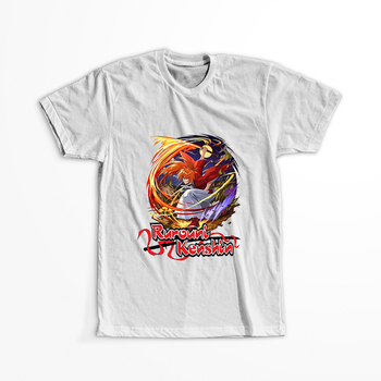 Koszulka Biała Rurouni Kenshin WYBIERZ KOLOR KOSZULKI I FASON