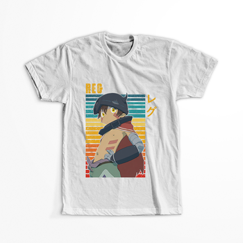 Koszulka Biała Made in Abyss - WYBIERZ KOLOR KOSZULKI I FASON