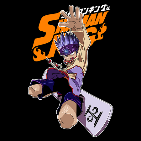 Koszulka Biała Shaman King WYBIERZ KOLOR KOSZULKI I FASON