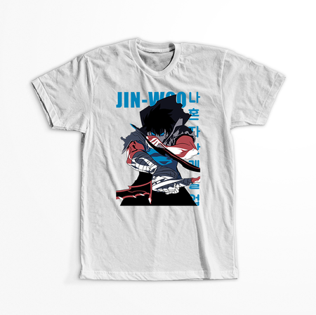 Koszulka Biała - Solo Leveling - WYBIERZ KOLOR KOSZULKI I FASON