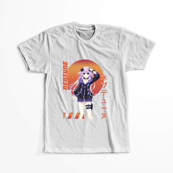 Koszulka Biała Hyperdimension Neptunia - WYBIERZ FASON KOSZULKI