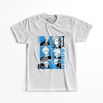 Koszulka Biała - Blue Lock - WYBIERZ KOLOR KOSZULKI I FASON