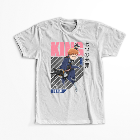 Koszulka Biała Seven Deadly Sins - WYBIERZ KOLOR KOSZULKI I FASON