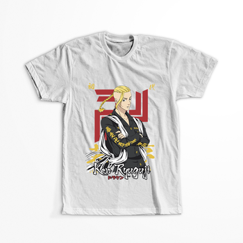 Koszulka Biała Tokyo Revengers WYBIERZ KOLOR KOSZULKI I FASON