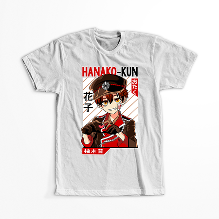 Koszulka Biała - Toilet-bound Hanako-kun - WYBIERZ KOLOR KOSZULKI I FASON
