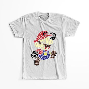 Koszulka Super Mario Bros. WYBIERZ KOLOR KOSZULKI I FASON