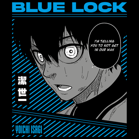 Koszulka Biała - Blue Lock - WYBIERZ KOLOR KOSZULKI I FASON