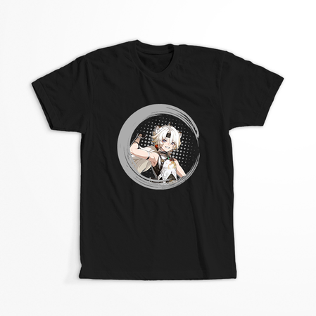 Koszulka Czarna Wuthering Waves - WYBIERZ FASON I KOLOR KOSZULKI 