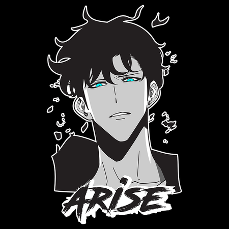 Koszulka Biała - Solo Leveling - WYBIERZ KOLOR KOSZULKI I FASON