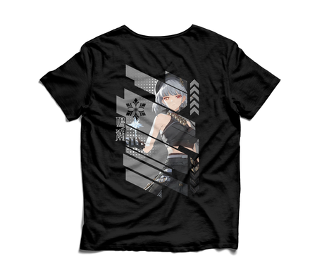 Koszulka Czarna Wuthering Waves - WYBIERZ FASON I KOLOR KOSZULKI