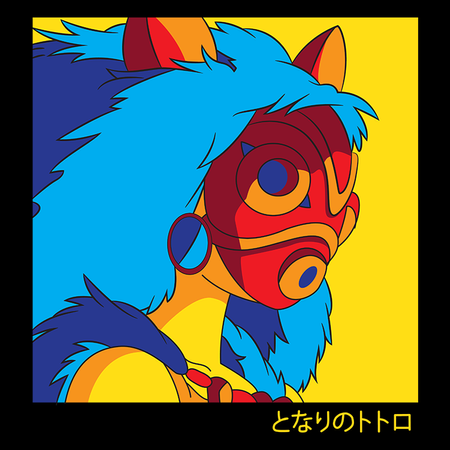 Torba z uszami z Princess Mononoke