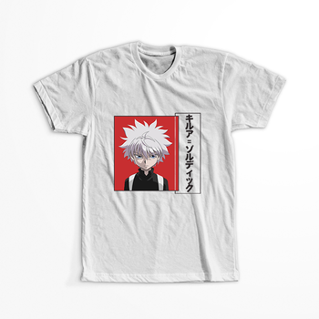 Koszulka Biała Hunter x Hunter WYBIERZ KOLOR KOSZULKI I FASON