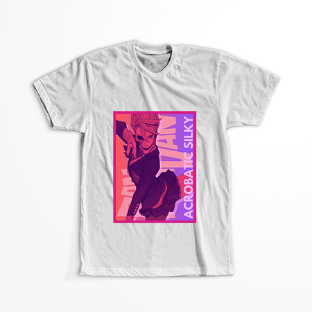 Koszulka Biała Dandadan - WYBIERZ FASON KOSZULKI