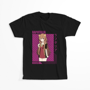 Koszulka Czarna - The Rising of the Shield Hero - WYBIERZ KOLOR KOSZULKI I FASON