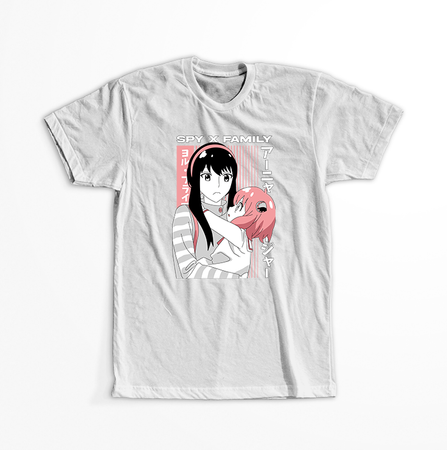 Koszulka Biała Spy X Family - WYBIERZ KOLOR KOSZULKI I FASON