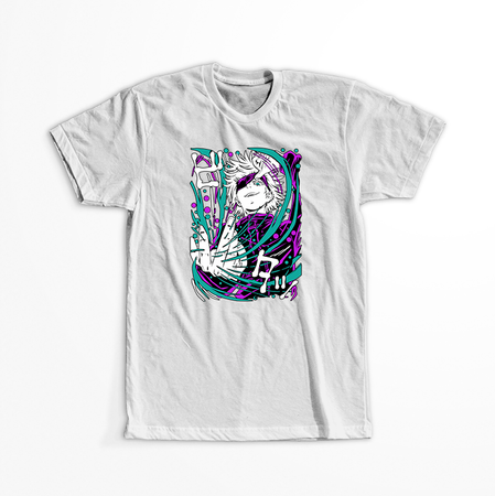 Koszulka Biała Jujutsu Kaisen - WYBIERZ KOLOR KOSZULKI I FASON