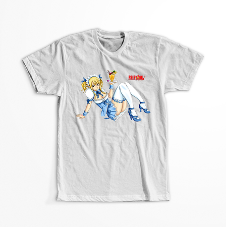 Koszulka Biała Fairy Tail - WYBIERZ KOLOR KOSZULKI I FASON