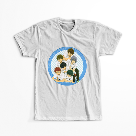 Koszulka Biała Free! WYBIERZ KOLOR KOSZULKI I FASON