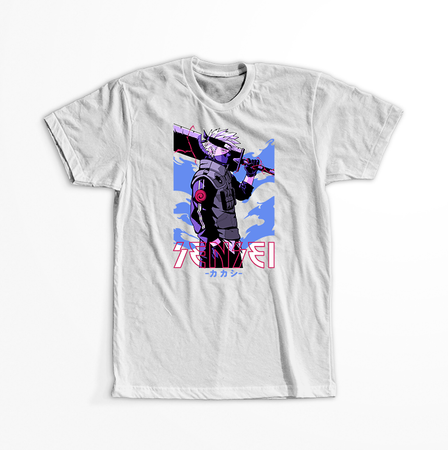 Koszulka Biała Naruto / Boruto - WYBIERZ KOLOR KOSZULKI I FASON