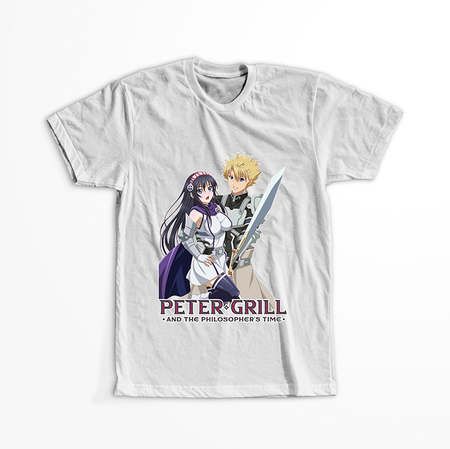 Koszulka Biała Peter Grill to Kenja no Jikan - WYBIERZ KOLOR KOSZULKI I FASON
