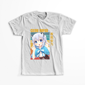 Koszulka Biała - Is the Order a Rabbit? - WYBIERZ KOLOR KOSZULKI I FASON