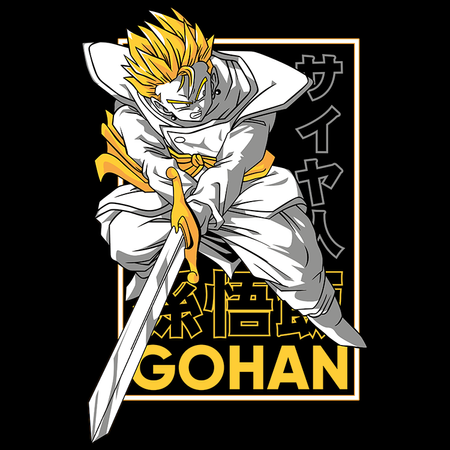 Koszulka Czarna Dragon Ball - WYBIERZ KOLOR KOSZULKI I FASON