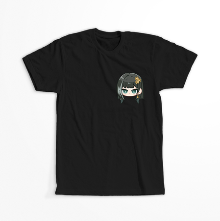 Koszulka Czarna Wuthering Waves - WYBIERZ FASON I KOLOR KOSZULKI 