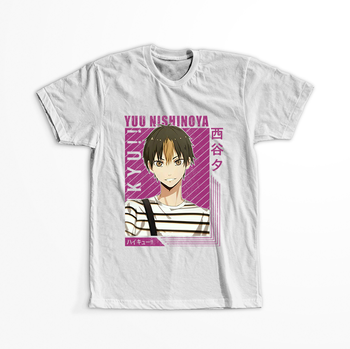 Koszulka Biała - Haikyuu!! - WYBIERZ KOLOR KOSZULKI I FASON