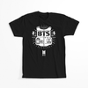 Koszulka Czarna BTS - WYBIERZ KOLOR KOSZULKI I FASON
