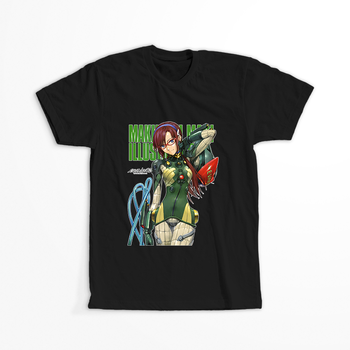 Koszulka Czarna Neon Genesis Evangelion - WYBIERZ KOLOR KOSZULKI I FASON