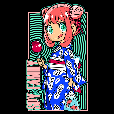 Koszulka Biała Spy X Family - WYBIERZ KOLOR KOSZULKI I FASON