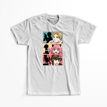 Koszulka Biała Spy X Family - WYBIERZ KOLOR KOSZULKI I FASON