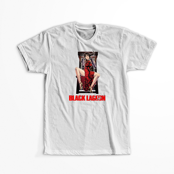 Koszulka Biała - Black Lagoon - WYBIERZ KOLOR KOSZULKI I FASON