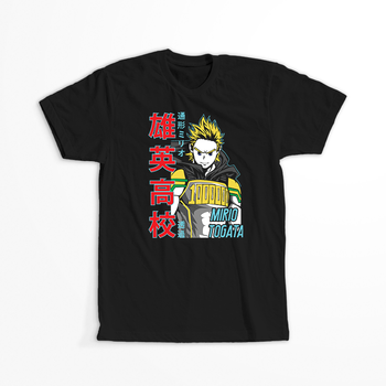 Koszulka Czarna My Hero Academia / Akademia bohaterów - WYBIERZ KOLOR KOSZULKI I FASON