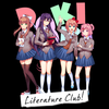 Koszulka Biała Doki Doki Literature Club - WYBIERZ KOLOR KOSZULKI I FASON