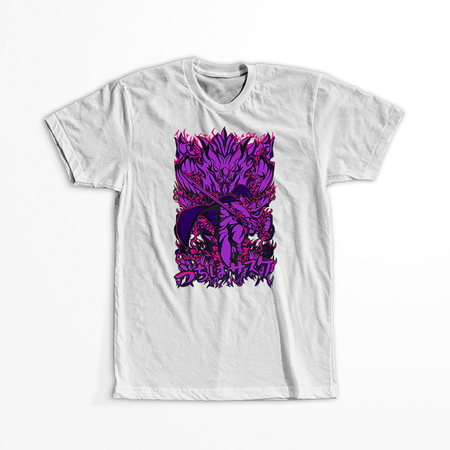 Koszulka Biała Naruto / Boruto - WYBIERZ KOLOR KOSZULKI I FASON