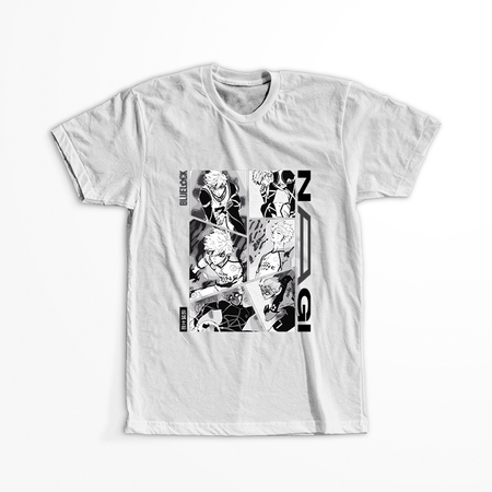 Koszulka Biała - Blue Lock - WYBIERZ KOLOR KOSZULKI I FASON