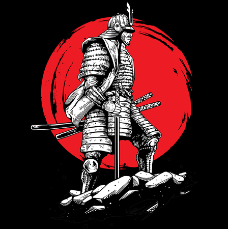 Koszulka Samuraj KOLOR KOSZULKI I FASON