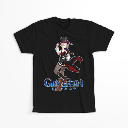 Koszulka Czarna Genshin Impact - Lyney - WYBIERZ KOLOR