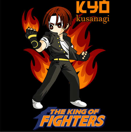 Koszulka King of fighters WYBIERZ KOLOR KOSZULKI I FASON